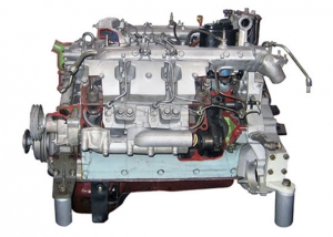 Engine and transmission